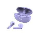 TRUST Yavi Bluetooth ENC Earphones Purple