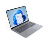 Lenovo ThinkBook 16 G7 Intel Core Ultra 5 125U (up to 4.3GHz, 12MB), 16GB DDR5 5600MHz, 512GB SSD, 16" WUXGA (1920x1200) IPS AG, FHD&IR Cam, Backlit KB, WLAN, BT, Backlit KB, Arctic Grey, FPR, DOS, 3Y CCI