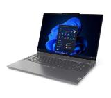 Lenovo ThinkBook 16p G5 Intel Core i7-14650HX (up to 5.2GHz, 30MB), 32GB(16+16) DDR5 5600MHz, 1TB SSD, 16" WQXGA (2560x1600) IPS AG, NVIDIA GeForce RTX 4060/8GB, Color Calibration, Backlit KB, Storm Grey, WLAN, BT, FPR, DOS, 3Y Onsite