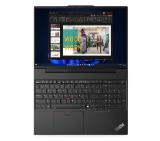 Lenovo ThinkPad E16 G2 AMD Ryzen 7 7735HS (up to 4.75GHz, 16MB), 32GB(16+16)DDR5-4800, 1TB SSD, 16" WUXGA (1920x1200) IPS AG, AMD Radeon  680M, FHD&IR Cam, Backlit KB, Black, WLAN, BT, 3cell, FPR, DOS, 3Y Onsite