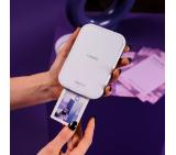 Canon mini photo printer  Zoemini 2 PV-223, Perl white + Zink Paper ZP-203020S 20 Sheets (5 x 7.6 cm)