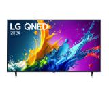 LG 43QNED80T3A, 43" 4K QNED HDR Smart TV, 3840x2160, DVB-T2/C/S2, Alpha 5 AI 4K Gen7, HDR 10 PRO, webOS 24 ThinQ, 4K Upscaling, WiFi 5, Voice Controll, Bluetooth 5.1, AirPlay 2, LAN, CI, HDMI, SPDIF, 2 pole Stand , Titan