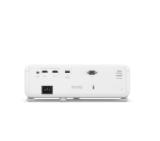 BenQ LW550 DLP, WXGA (1280x800), 20 000:1, 3000 ANSI Lumens, 1.1X, HDMIx2, USB-A, SmartEco; T/R: 1.51-1.7, Speaker 10W, HDMI-1 (1.4a/HDCP1.4), HDMI-2 (1.4a/HDCP1.4), USB Type A(x1), USB Type A(2.0/Power Supply1.5A), RS232 in (DB-9pin) (x1), 2.6 kg, White