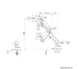Neomounts Next Core Desk Mount 1 screen (topfix clamp &grommet)