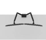 Neomounts Next Slim Desk Mount, double display (topfix clamp & grommet)