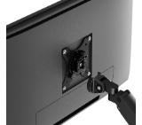 Neomounts Next Slim Desk Mount, double display (topfix clamp & grommet)