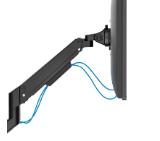 Neomounts Next Slim Desk Mount, double display (topfix clamp & grommet)