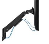 Neomounts Next Slim Desk Mount, single display (topfix clamp & grommet)