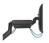 Neomounts Next Core Desk Mount 1 Ultra Wide Curved screen (topfix clamp & grommet)