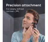 Beurer MN8X rotary shaver, 360° flexible shaver head, Magnetic fixation, LED display, Waterproof (IPX7), Quick-charge function  (10 min OT; 5 min CT), Incl. charger and storage station, protective cap and cleaning brush
