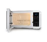 Sharp YC-MG02E-W, Fully Digital, Built-in microwave grill, Grill Power: 1000W, Cavity Material -steel, 20l, 800 W, LED Display Blue, Timer & Clock function, Child lock, White door, Defrost, Cabinet Colour: White