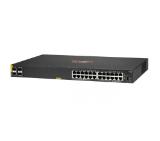 HPE Aruba Networking CX 6000 24G Class4 PoE 4SFP 370W Switch