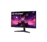 LG 24GS60F-B, UltraGear, 23.8" IPS, AG, 1ms GtG, 180Hz, 1000:1, 300cd/m2, Full HD 1920x1080, NVIDIA G-SYNC, Radeon FreeSync, HDR 10, sRGB 99%, HDMI, DisplayPort, Reader Mode, Headphone out, Tilt, Black