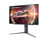 LG 27GS95QE-B,  26.5", UltraGear OLED 0.03ms (GtG), AG, QHD (2560x1440), 240Hz, HDR400,  275 cd/m2, 1 500 000:1, 1000cd/m2, DCI-P3 98.5%, USB3.0 (1up/2down), VRR, AMD Free-sync, NVIDIA G-Sync, HDMI, DP, Height Adjustable, Pivot, Tilt, Swive, Headphone Ou