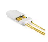 ZyXEL PoE12-3PD, 4 x 1Gb port PoE extender. 45W PoE budget, IP55 rated (outdoor)