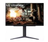 LG 27GS75Q-B, UltraGear 27" IPS, AG, 1ms GtG, 180 Hz (up to 200 Hz), 1000:1, 300cd/m2, QHD 2560x1440, HDR 10, sRGB 99%, AMD FreeSync, G-SYNC Compatible, HDMI, DisplayPort, Headphone Out, Reader mode, Black Stabilizer, Tilt, Height Adjustable, Pivot