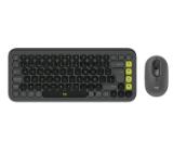 Logitech Pop Icon Combo - Graphite - US INT'L - BT - N/A - INTNL-973