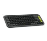 Logitech Pop Icon Combo - Graphite - US INT'L - BT - N/A - INTNL-973