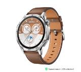 Huawei Watch GT5 Vili-B19L, 1.43", Amoled 466x466 PPI 326, BT5.2 BLE/BR/EDR, 5ATM, 524mAh, Screenshot sharing, support message input, message notifications, Battery life up to 14 days, Compatible with iOS and Android devices, Brown Leather