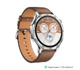 Huawei Watch GT5 Vili-B19L, 1.43", Amoled 466x466 PPI 326, BT5.2 BLE/BR/EDR, 5ATM, 524mAh, Screenshot sharing, support message input, message notifications, Battery life up to 14 days, Compatible with iOS and Android devices, Brown Leather