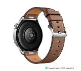 Huawei Watch GT5 Vili-B19L, 1.43", Amoled 466x466 PPI 326, BT5.2 BLE/BR/EDR, 5ATM, 524mAh, Screenshot sharing, support message input, message notifications, Battery life up to 14 days, Compatible with iOS and Android devices, Brown Leather