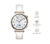 Huawei Watch GT5 Jana-B19L, 1.32", Amoled 466x466 PPI 352, , BT5.2 BLE/BR/EDR, 5ATM, 524mAh, Screenshot sharing, support message input, message notifications, Battery life up to 7 days, Compatible with iOS and Android devices, White Leather