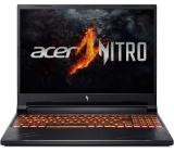Acer Nitro 16, ANV16-71-71N0, Intel Core i7-14650HX (up to 5.2GHz, 30MB), 16" WUXGA (1920x1200)IPS, 165Hz, 16GB DDR5(1 slot free), 1024GB PCIe NVMe SSD, GeForce RTX 4060 8GB GDDR6, Wi-Fi 6 AX201+BT5.1, Killer E2650, HD Cam, KB Backlight, No OS, Black