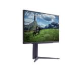 LG 27GS85Q-B, 27", UltraGear™ QHD Nano IPS, 1ms, AG, QHD (2560x1440), 200Hz, HDR 400, 1000:1, 400cd/m2, DCI-P3 98%, USB3.0 (1up/2down), AMD Free-sync, NVIDIA G-Sync, HDMI, DisplayPort, Height adjustment, Tilt, Pivot, Headphone Out, Black
