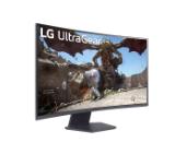 LG 32GS60QC-B, 31.5" UltraGear Curved Gaming VA, AG, 1ms, 180Hz, 3000:1, 300cd/m2, QHD (2560x1440), AMD FreeSync, HDR 10, sRGB 99%, HDMI, DisplayPort, Tilt, Headphone out, Black