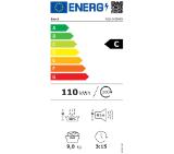 Bosch WQH245B4BY, SER6 Tumble dryer with heat pump 9kg, C / B cond., 61dB, SelfCleaning condenser, drain set, interior light, HC, Touch DirectSelect display, silver-blackgrey door