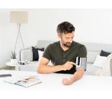 Beurer BM 59, blood pressure monitor w/o cable; bluetooth, no hoses, no cables, cuff (22-42 cm), XL display, 1 x 240 memory spaces, risk indicator, arrhythmia detection, rechargeable battery, "beurer HealthManager Pro" app