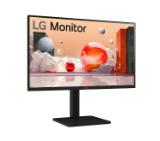 LG 27BA550-B, 27" IPS LED AG,  5ms GTG, 1300:1, 250cd/m2, Full HD 1920x1080, 100Hz, sRGB 99%, Usb Hub, D-Sub,  Display Port, HDMI, Speakers 2Wx2, Reader Mode, Tilt, Swivel, Height Adjustable, Pivot, LG Switch app, Headphone Out, Black