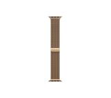 Apple Watch 46mm Milanese Loop: Gold Milanese Loop - M/L