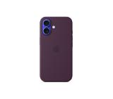 Apple iPhone 16 Silicone Case with MagSafe - Plum