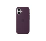 Apple iPhone 16 Silicone Case with MagSafe - Plum