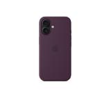 Apple iPhone 16 Silicone Case with MagSafe - Plum