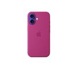 Apple iPhone 16 Silicone Case with MagSafe - Fuchsia (Seasonal)