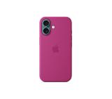 Apple iPhone 16 Silicone Case with MagSafe - Fuchsia (Seasonal)