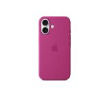 Apple iPhone 16 Silicone Case with MagSafe - Fuchsia (Seasonal)