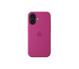 Apple iPhone 16 Silicone Case with MagSafe - Fuchsia (Seasonal)