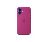 Apple iPhone 16 Plus Silicone Case with MagSafe - Fuchsia (Seasonal)