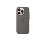 Apple iPhone 16 Pro Silicone Case with MagSafe - Stone Gray