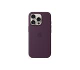 Apple iPhone 16 Pro Silicone Case with MagSafe - Plum