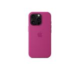 Apple iPhone 16 Pro Silicone Case with MagSafe - Fuchsia (Seasonal)