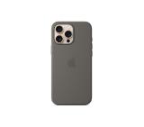 Apple iPhone 16 Pro Max Silicone Case with MagSafe - Stone Gray