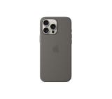 Apple iPhone 16 Pro Max Silicone Case with MagSafe - Stone Gray
