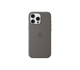 Apple iPhone 16 Pro Max Silicone Case with MagSafe - Stone Gray