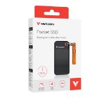 Verbatim Pocket SSD USB 3.2 Gen 2 1TB Black/Orange