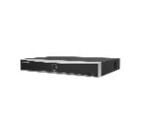 HikVision 8-ch PoE 1U K Series AcuSense 4K NVR, up to 12 MP, H.265+, 80 Mbps, 1 SATA HDD up to 10TB, 2 USB, Audio Output: 1-ch, RCA (Linear, 1 kOhm), Video Output: HDMI 4K, VGA 1080p