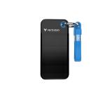 Verbatim Pocket SSD USB 3.2 Gen 2 2TB Black/Blue